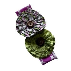 Giggle Moon Infant Headband with Floral Detail - Excellent!